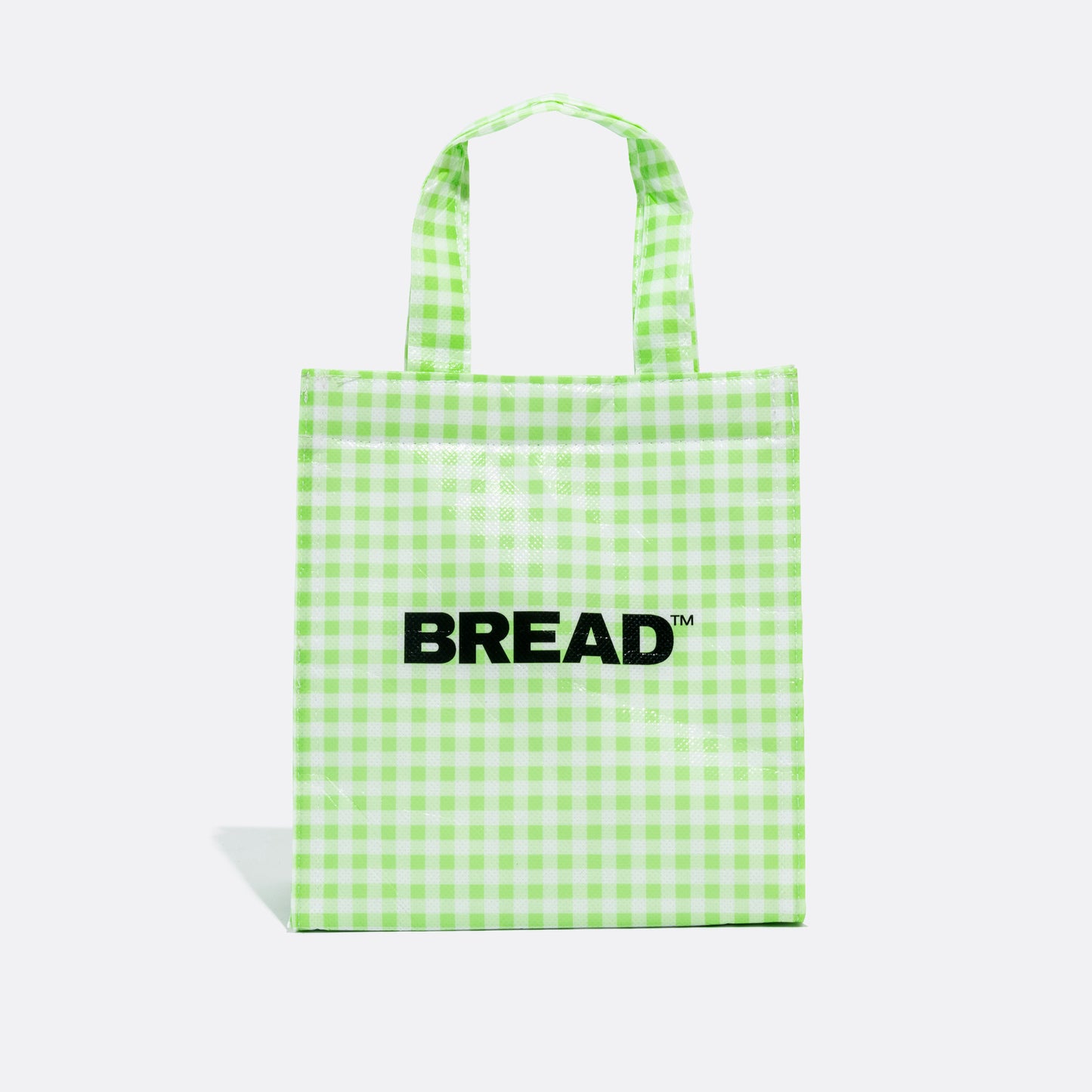 gingham lunch-bag